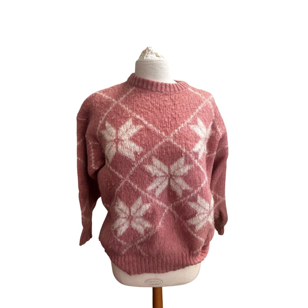 Ice Knit Hand Knitted Sweater Women’s Small